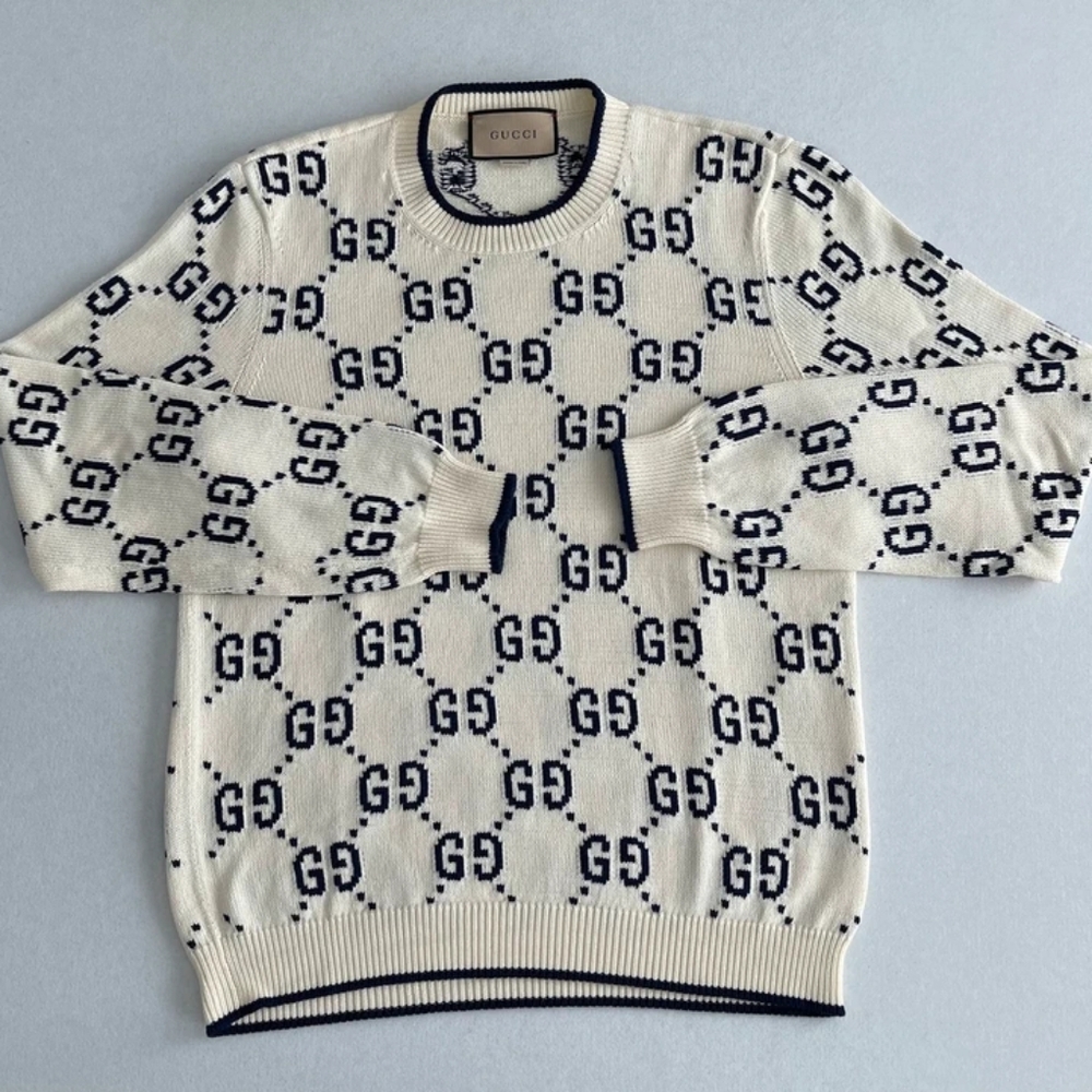 Gucci GG Monogram Jacquard Sweater